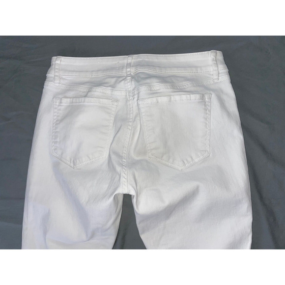 Ann Taylor Loft Curvy Kick Crop Stretch Denim Jeans. Women's Size 0, GUC!! - Picture 5 of 5
